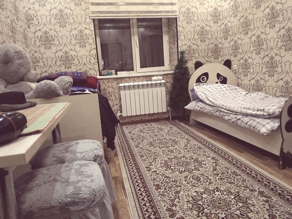 Узок муддатли ижарага 1та хона 2та студент или иши бор кизларга кварти