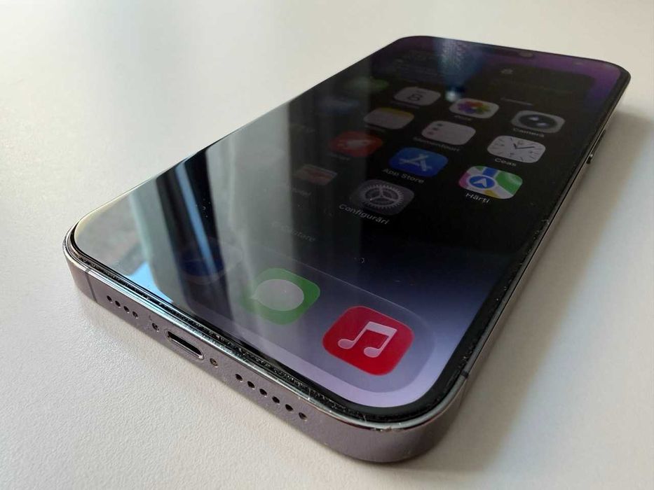  Apple / iPhone 14 Pro Max / 128 Gb / Purple / Acumulatorul 100%