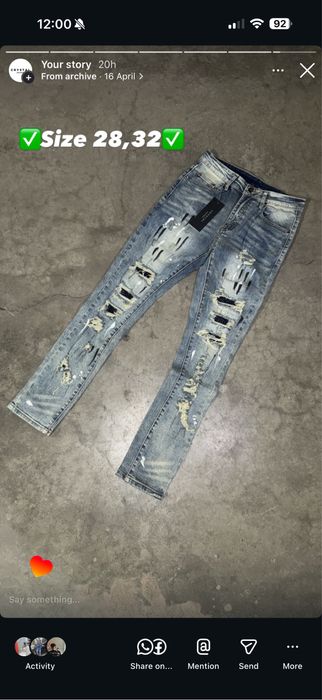 blugi bleu din bumbac