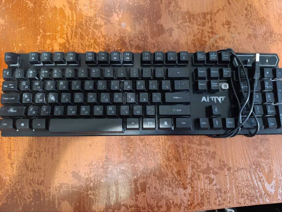 Мембранная игровая клавиатура с подсветкой  ZYG-800