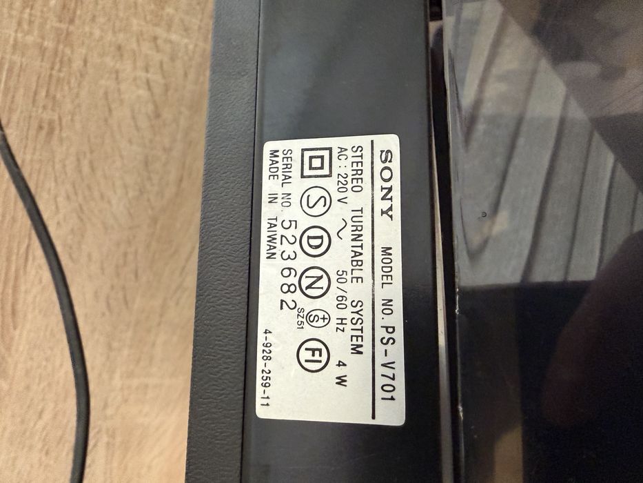 Sony PS-V701 Грамофон