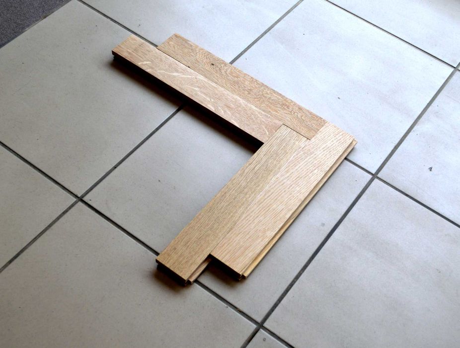 паркет естествен дъбов 300х50х20 рибя кост 4.95м2