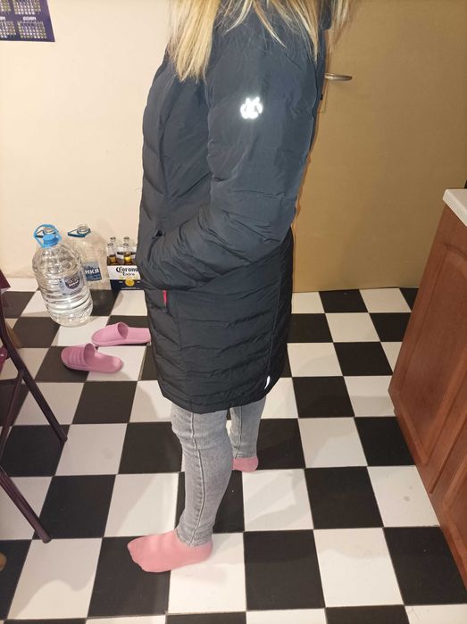 Дамско зимно дълго яке М размер