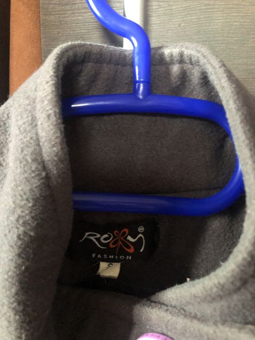 Palton dama nuanta roz/gri, stare f buna, marimea S.