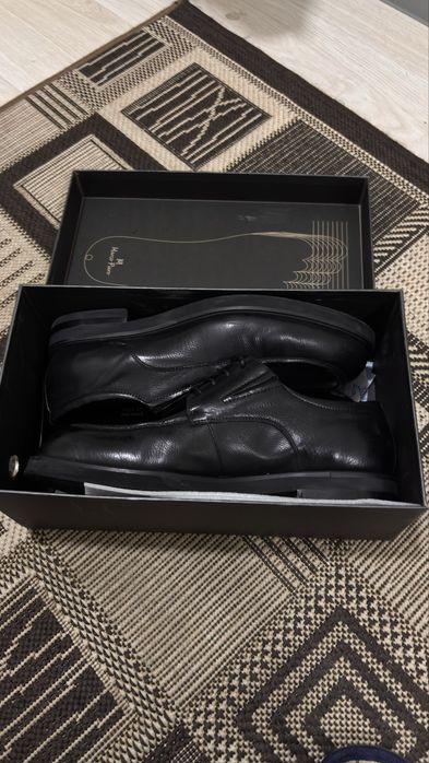 Туфли Дерби черные мужские