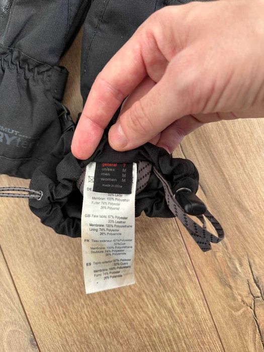 Mammut M 7 manusi ski piele