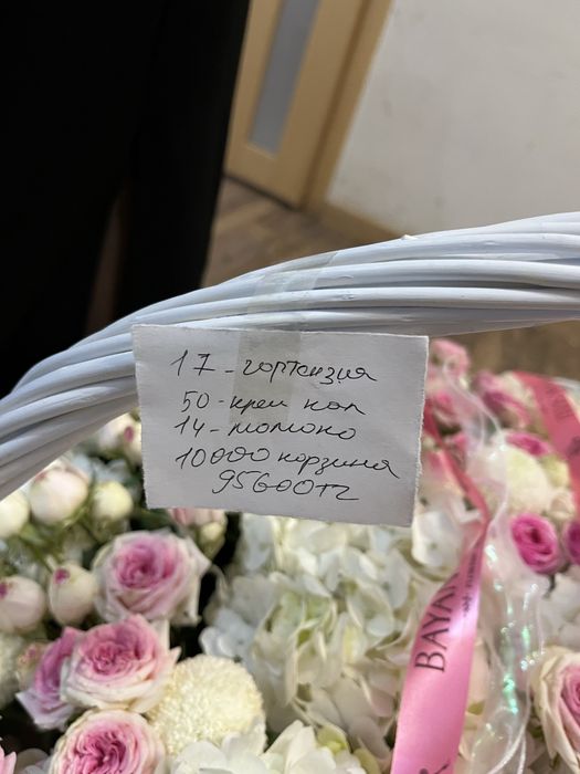 Дофамин Цветы на корзине