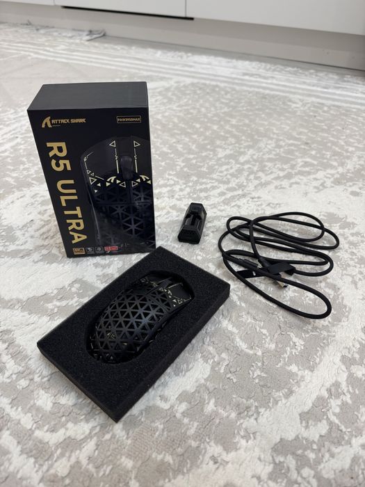 Мышь Attack Shark R5 Ultra черный