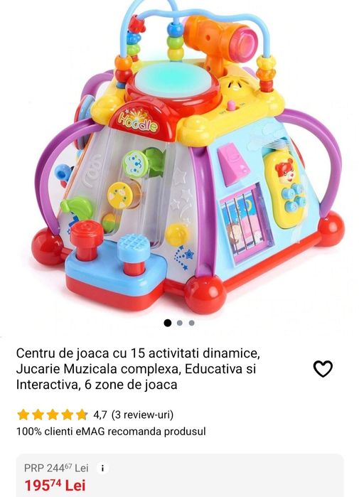 Jucarie activități