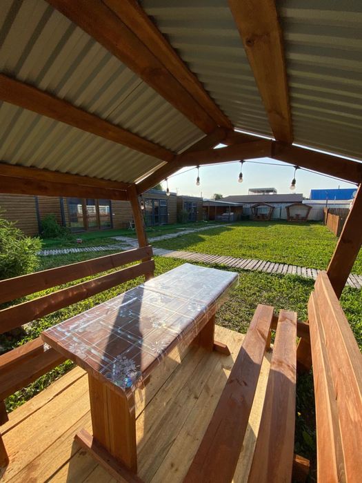 Беседка деревянная