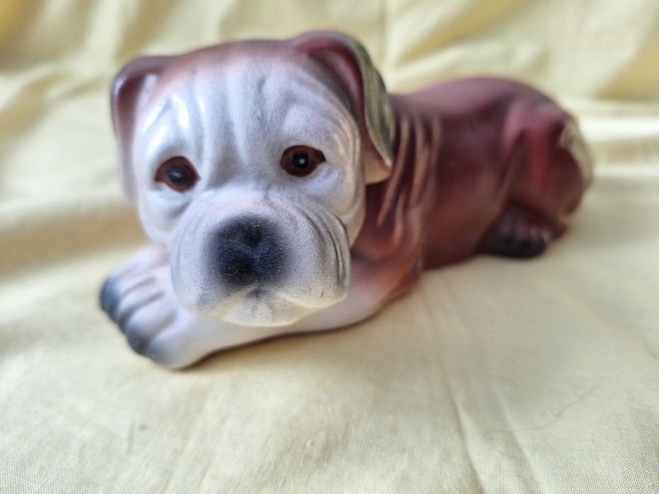 Bibelou catel Bulldog, dimensiune L =21 cm