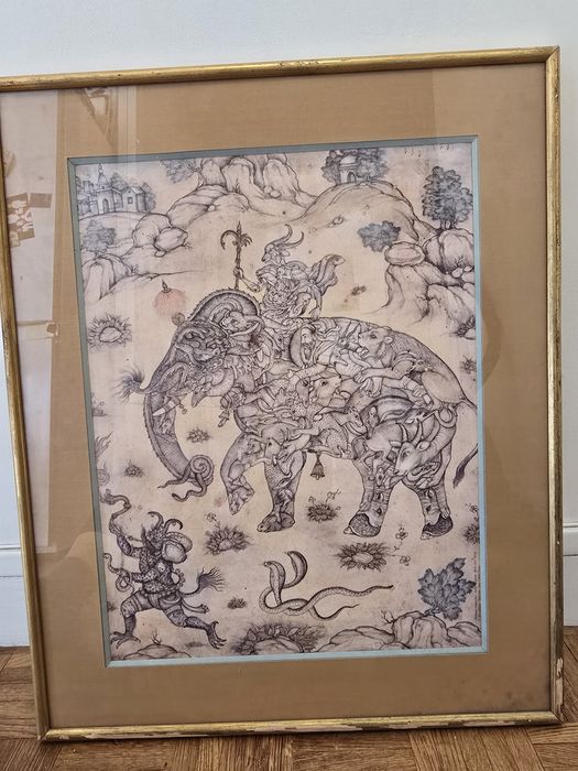 Tablou unicat sec. XVII