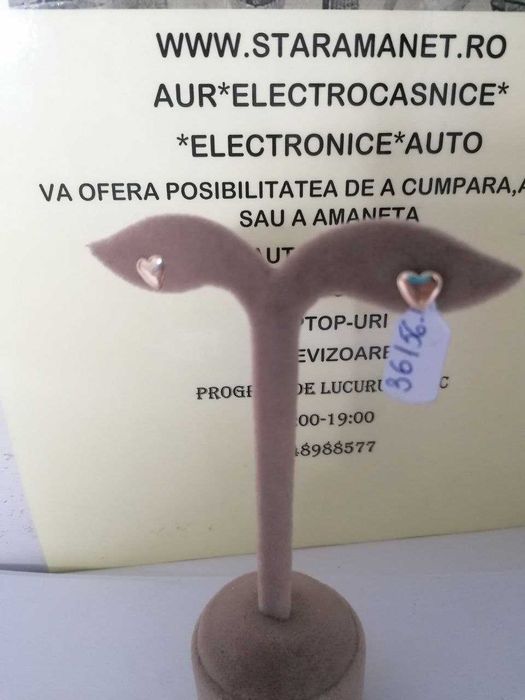 cercei aur 14k (m2) star amanet