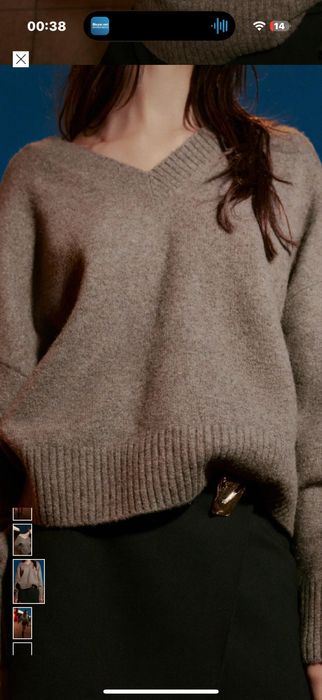 Продается ZARA кофта с этикеткой