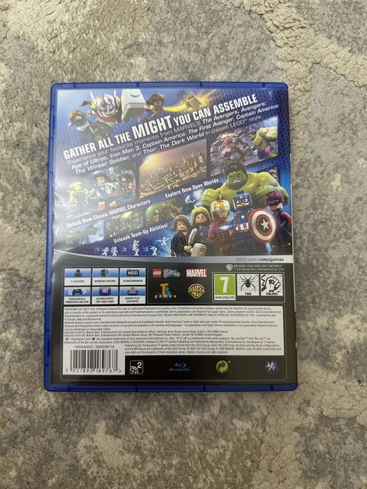 Lego, Мстители. Игра на Sony Playstation 4 (Обмен)