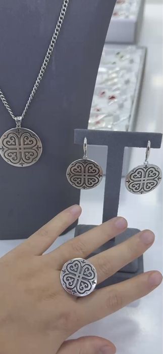 Набор серебро 925 пробы