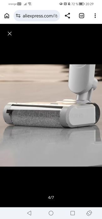 Mop electric smart fara fir cu aspirare