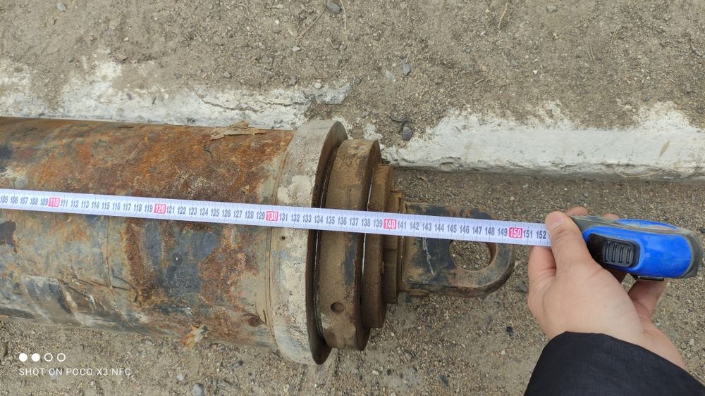 Гидроцилиндр телескопичка 6 мет