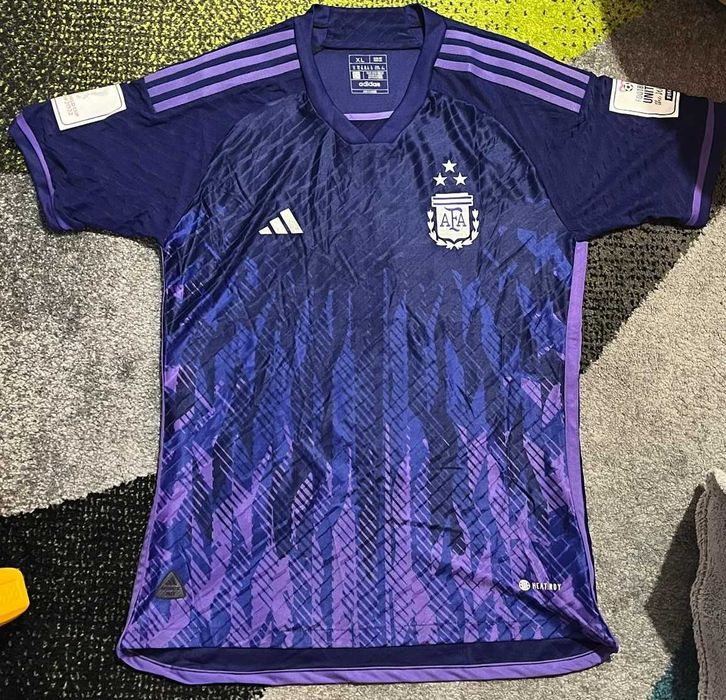 Tricou Argentina Cupa Mondiala away 2022 - Adidas!