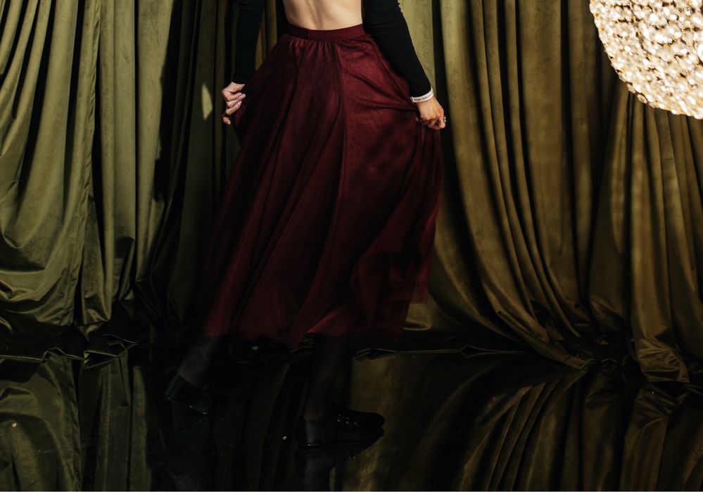 Летящая юбка пачка