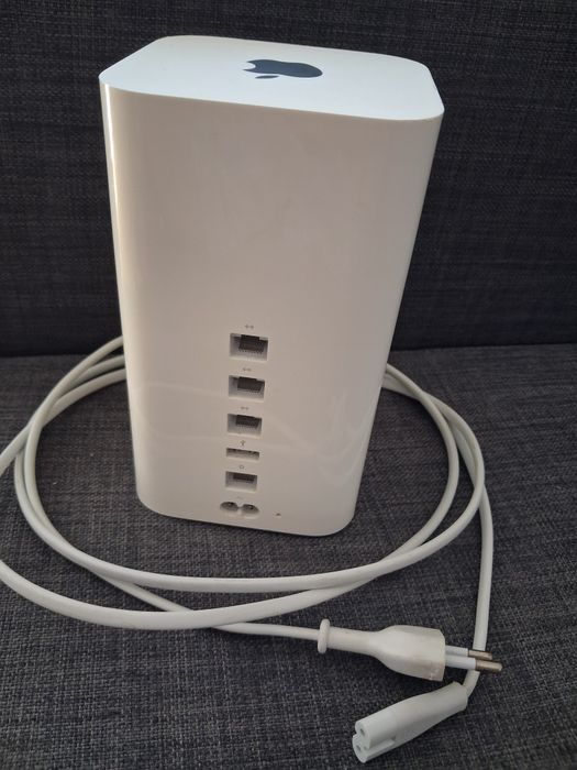 Router Apple AirPort Extreme 802.11ac Turn Model A1521 Gigabit Dual-Band + Cablu