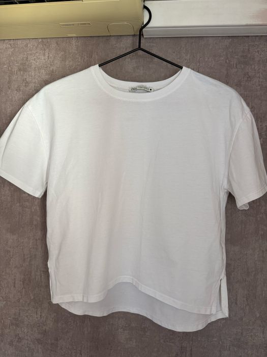 Тениска бяла Zara размер XS/S