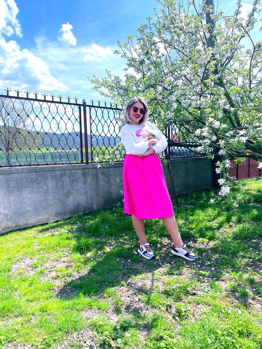 Set Hanorac si fusta