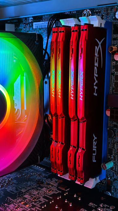 Sistem Gaming Complet i7+24gb RAM + RX 580 8GB GDDR5+stocare  1 tb  +Monitor gaming 27 inch+ mouse +tastatura gaming+mouse pad rgb+ internet wiffi