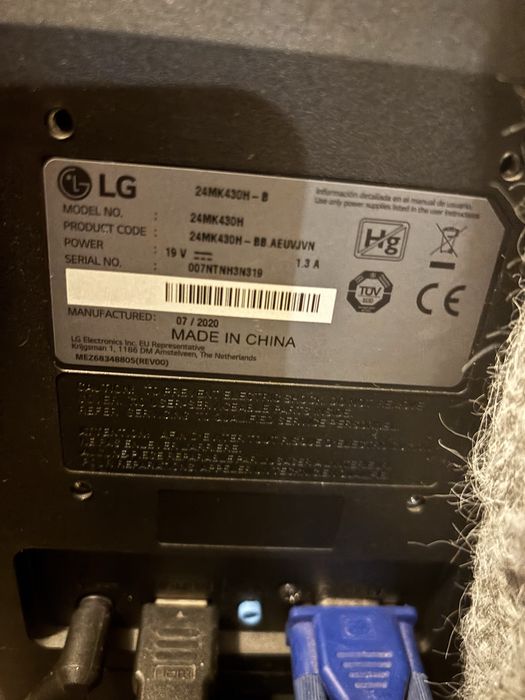 Monitor LG Gaming 24MK430H