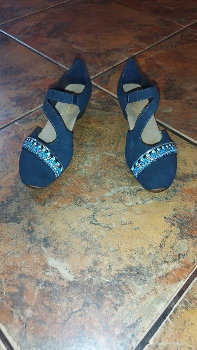 Pantofi cu toc Rieker