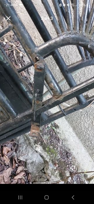 Метална входна гаражна врата 1,80х1,80 2бр.