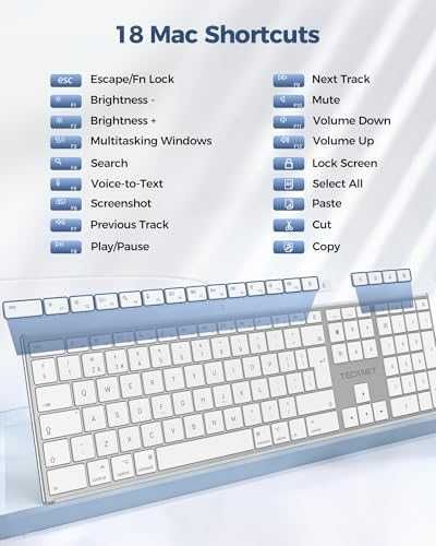 Нова жична USB Type-C клавиатура за лаптоп MacBook iMac Mac mini QWERTY UK