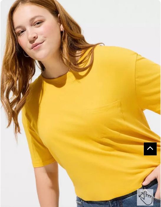 Torrid. Plus size. США. Солнечная футболка