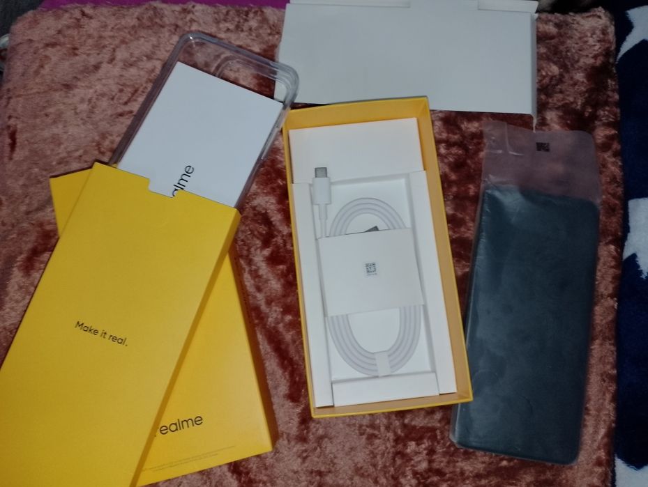 Realme C61 – Nou, 128 GB, Dual SIM (2 cartele), cu folie protecție