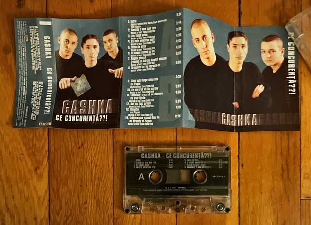 Set 3 casete Gashka - Regele Pleaca, Vino Cu Noi & Ce Concurenta??!