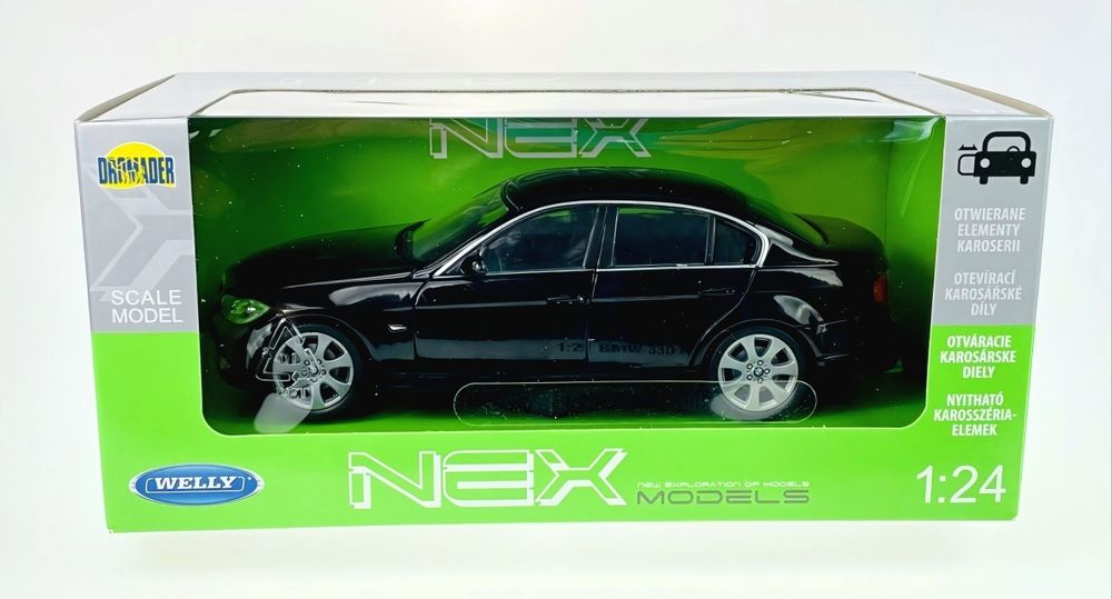 Macheta BMW 330i (E90) 1:24 Welly