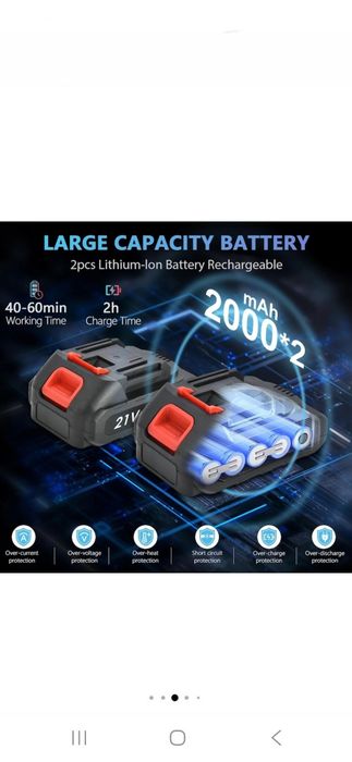 Mini fierastrau pe acumulatori