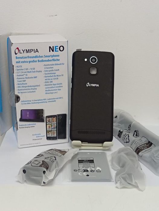 Smartphone OLYMPIA NEO 4G/LTE  DUAL SIM negru -C-