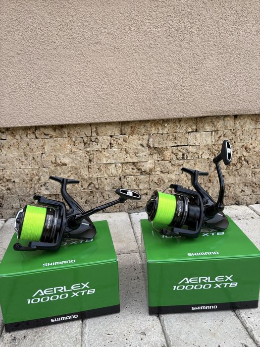 Vând 2 x Shimano Aerlex XTB 10000 – stare impecabilă, în garanție
