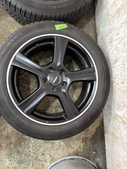 Jante 18 5x112 ET51 Mercedes C E Class + 225/50 R18 iarna