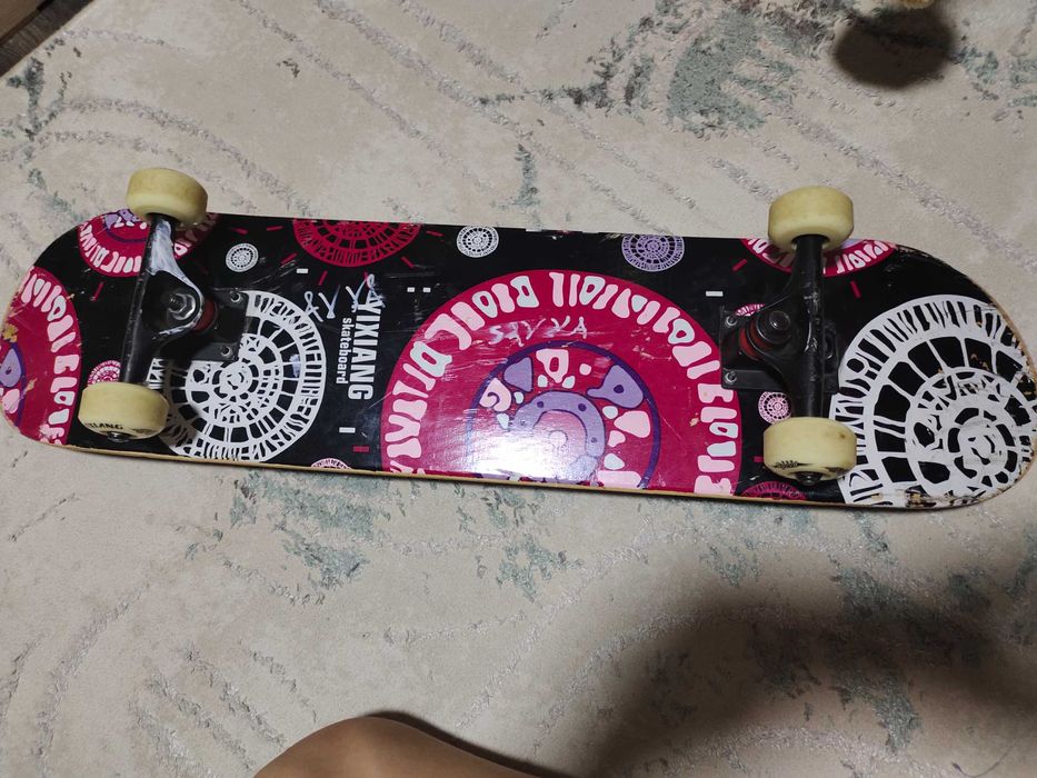 скейт катал неделю и все