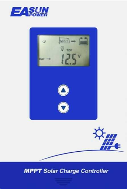 Controler Solar nou, MPPT Easun 40A/ 60A 12V 24V  24V 48V