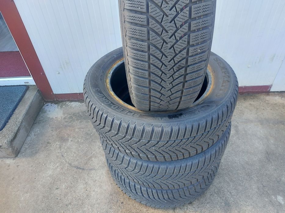 125 lei bucata! Set anvelope M+S/IARNA 205 55 16 Semperit