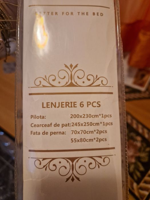 Lenjerie 6 piese