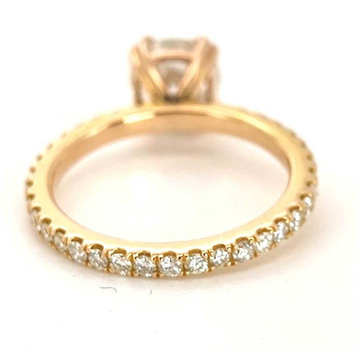 Inel 18k cu diamante naturale 1.85ct