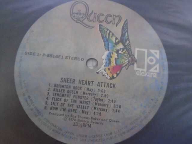 винил  Queen = クイーン* – Sheer Heart Attack = シアー・ハート・アタッ
(1 пресс)