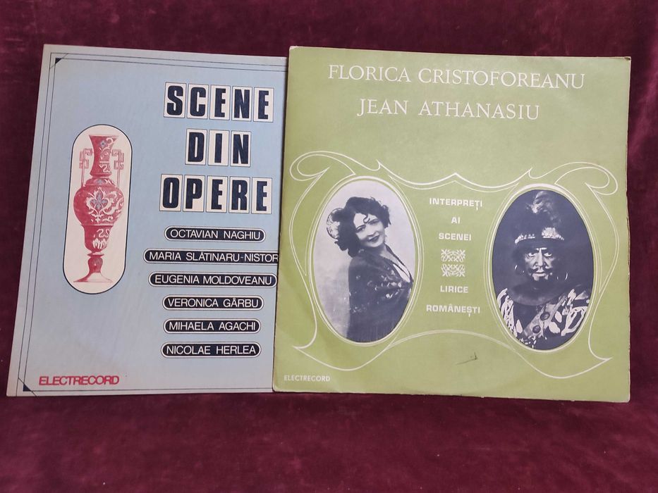 LP-uri si single cu muzica usoara si clasica + 2 carti