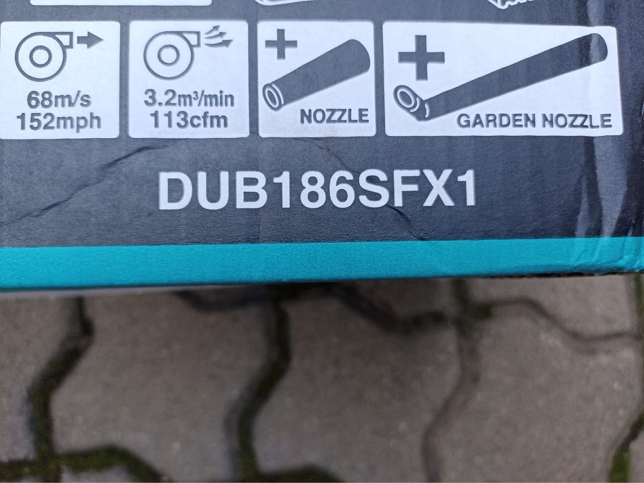 Suflanta(Praf/Frunze) cu doua tuburi&Aculatoriginale-Makita, Noi.