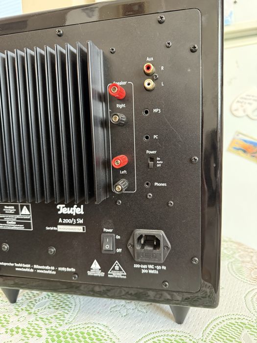 Subwoofer 10” Teufel