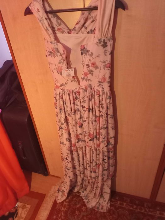 Rochie maxi cu flori